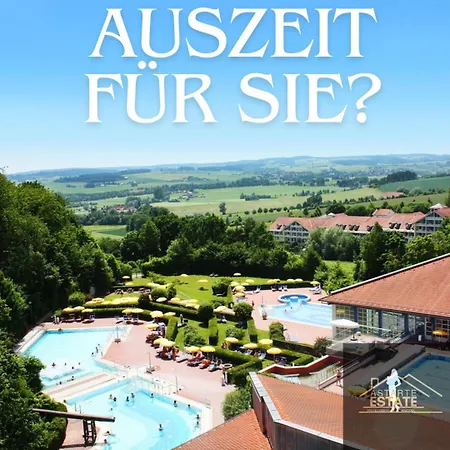 Fewo 20 - Appartement Im Rottalblick - Youngmodern Wohnen, Tiere Willkommen, Bademantelgang Zur Therme, Tv Und Balkon